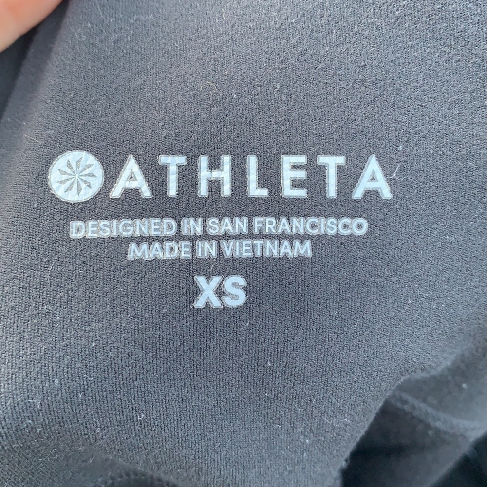 Athleta PowerVita Side Stripe 7/8 Salutation Tight, size XS - Picture 8 of 10